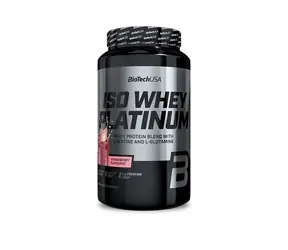 BioTech Iso Whey Platinum strawberry 908 g