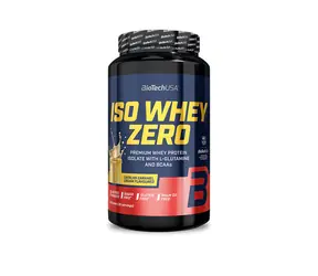 BioTech Iso Whey Zero catalan caramel cream 908 g