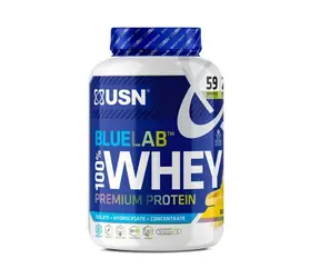 USN BlueLab 100% Whey Protein Premium 2000 g banán