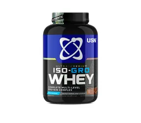 USN Iso-Gro Whey Protein 2000 g chocolate