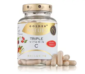 Golden Nature Exclusive Triple přírodní vitamin C 100 cps.