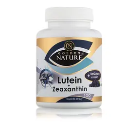 Golden Nature Lutein+Zeaxanthin 100 cps.