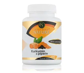 Golden Nature Kurkumin 95% + Piperin 100 cps.
