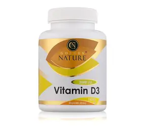Golden Nature Vitamin D3 2000 I.U. 100 cps.