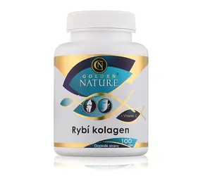 Golden Nature Rybí kolagen+Vitamin C 100 cps.