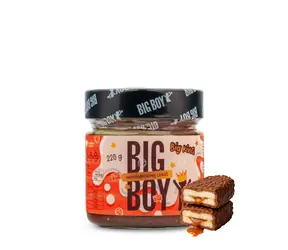 BIG BOY® Big King - Krém s lískovými ořechy s mlékem a karamelem 220g