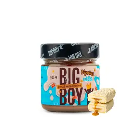 BIG BOY® Big King White - Krém s lískovými ořechy a mlékem 220g