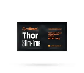 Thor Stim-free - GymBeam (citrón limetka, 14 g)