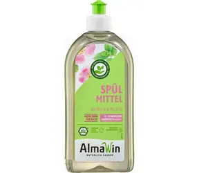 Tekutý prostředek na nádobí Divoká růže & meduňka 500 ml - AlmaWin