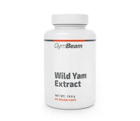 Smldinec chlupatý (Wild yam) extrakt - GymBeam (60 kaps.)