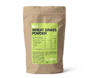 BIO Pšeničná tráva v prášku - GymBeam (200 g)