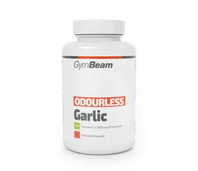 Dearomatizovaný česnek - GymBeam (120 kaps.)