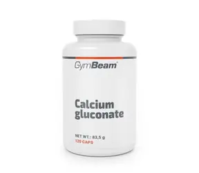 Vápník glukonát - GymBeam (120 kaps.)