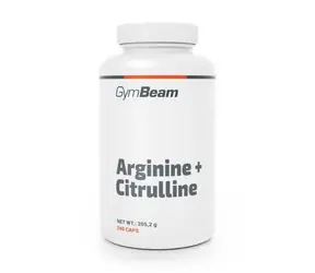 Arginin + Citrulin - GymBeam (240 kaps.)