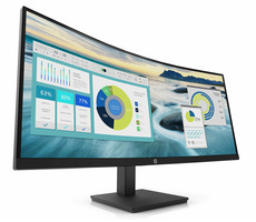 34" HP P34hc černá / LED / 3440x1440 / VA / 21:9 / 5ms / 3500:1 / 250cd-m2 / HDMI+DP+USB-C / Repro