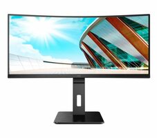 34" AOC CU34P2A černá / VA / 3440x1440 / 300cd / 21:9 / 3000:1 / 1ms / HDMI+DP / VESA / Repro