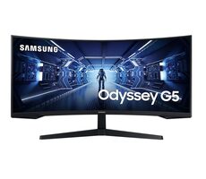 34" SAMSUNG Odyssey G55T černá / VA / 3440 x 1440 / 21:9 / 1ms / 2500:1 / 250cd / HDMI+DP 