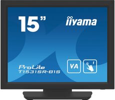 15" IIYAMA T1531SR-B1S / VA / 1024x768 / 2500:1 / 350cd-m2 / 18ms / HDMI+DP+VGA / repro / VESA