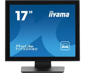 17" IIYAMA T1732MSC-B1S / TN / 1280x1024 / 1000:1 / 250cd-m2 / 5ms / HDMI+DP+VGA / repro / VESA