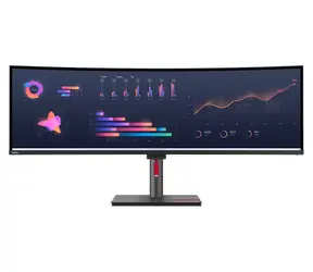 49.0" Lenovo ThinkVision P49w-30 černá / IPS / 5120x1440 / 4ms / 2000:1 / 350cd-m2 / DP+HDMI / Pivot / VESA