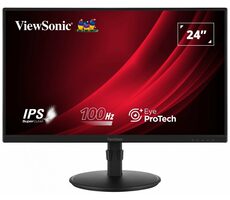 24" Viewsonic VG2408A-MHD černá / IPS / 1920 x 1080 / 16:9 / 5ms / 1300:1 / 250cd-m2 / HDMI + DP + VGA / VESA