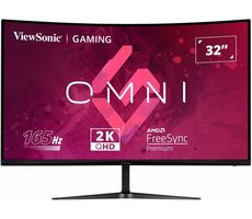 32" Viewsonic VX3218C-2K černá / VA / 1920 x 1080 / 16:9 / 1ms / 3500:1 / 300cd-m2 / HDMI + DP / VESA / repro