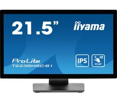 22" IIYAMA ProLite T2238MSC-B1 černá / IPS / 1920x1080 / 16:9 / 5ms / 1000:1 / 525cd / repro / HDMI / DP