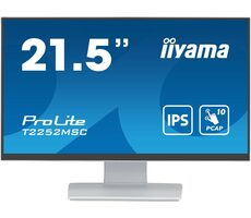 22" IIYAMA ProLite T2252MSC-W2 bílá / IPS / 1920x1080 / 16:9 / 5ms / 1000:1 / 225cd / repro / HDMI / DP