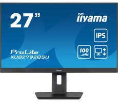 27" IIYAMA ProLite XUB2792QSU-B6 černá / IPS / 2560x1440 / 16:9 / 0.4ms / 1300:1 / 250cd / repro / HDMI / DP