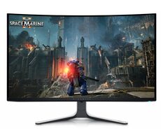 31.6" DELL AW3225QF Alienware curved bílá / QD-OLED / 3840x2160 / 16:9 / 0.03ms / 1000cdm2 / HDMI / DP / USB-C
