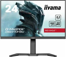 24" IIYAMA G-Master GB2470HSU-B6 Red Eagle černá / IPS / 1920x1080 / 16:9 / 0.2ms / 1000:1 / 300cd / repro / HDMI / DP