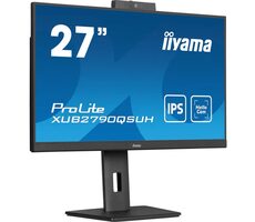 27" IIYAMA ProLite XUB2790QSUH-B1 černá / IPS / 2560x1440 / 16:9 / 0.4ms / 1300:1 / 250cd / repro / HDMI / DP / USB-C