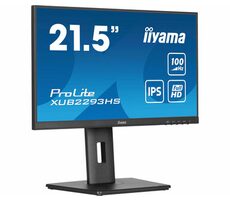 22" IIYAMA ProLite XUB2293HS-B6 / IPS / 1920 x 1080 / 300cd / 1ms / 1000:1 / HDMI+DP