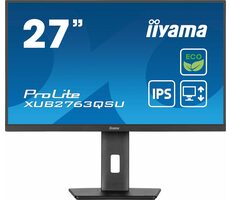27" IIYAMA ProLite XUB2763QSU-B1 černá / IPS / 2560x1440 / 16:9 / 2ms / 1500:1 / 350cd / repro / HDMI / DP