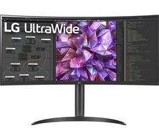 34" LG 34WQ75X-B černá / IPS / 3440 x 1440 / 21:9 / 1000:1 / 300cd-m2 / DP+HDMI / repro