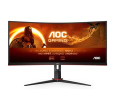 34" AOC CU34G2XP/BK černá
