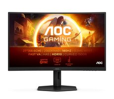 27" AOC Gaming CQ27G4X černá / VA / 2560x1440 / 16:9 / 1ms / 80mil:1 / 300cd-m2 / HDMI + DP / VESA