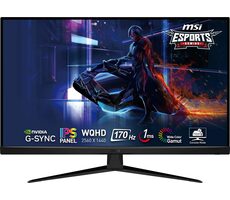 31.5" MSI G321Q černá / 2560 x 1440 / IPS / 16:9 / 1ms / 1200:1 / 300cd-m2 / HDMI + DP / VESA 