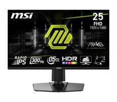 24.5" MSI MAG 255PXF černá / 1920 x 1080 / IPS / 16:9 / 0.5ms / 1000:1 / 250cd-m2 / HDMI + DP / VESA 