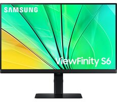 24" SAMSUNG ViewFinity S6 / IPS / 2560 x 1440 / 16:9 / 5ms / 1000:1 / 350cd / HDMI+DP