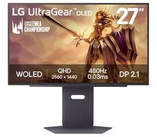 26.5" LG UltraGear 27GX790A-B černá / OLED / 2560 × 1440 / 16:9 / 1.5M:1 / 275cd-m2 / HDMI & DP