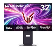 31.5" LG 32GS95UV-B černá / OLED / 3840 x 2160 / 16:9 / 1.5M:1 / 275cd-m2 / HDMI & DP / VESA