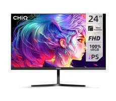 24" CHiQ 24F650 černá / IPS / 1920x1080 / 16:9 / 6ms / 1000:1 / 250cd-m2 / HDMI+DP+VGA