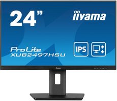 24" IIYAMA ProLite XUB2497HSU-B2 černá / IPS / 1920x1080 / 16:9 / 1ms / 1300:1 / 300cd / HDMI / DP