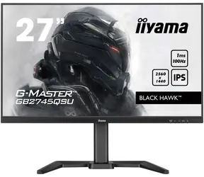 27" IIYAMA G-Master GB2745QSU-B2 Black Hawk / IPS / 2560x1440 / 16:9 / 1ms / 1300:1 / 300cd / repro / HDMI / DP