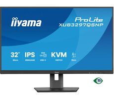 32" IIYAMA ProLite XUB3297QSNP-B1 černá / IPS / 2560 x 1440 / 1000:1 / 350cd / 1ms / HDMI+DP+USB-C / repro