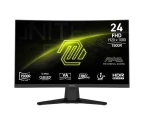 23.6" MSI MAG 244C černá / LED / 1920 x 1080 / VA / 16:9 / 1ms / 3000:1 / 250cd-m2 / HDMI+DP / VESA