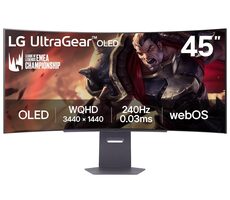 44.5" LG 45GX90SA-B černá / OLED / 3440x1440 / 21:9 / 275cd-m2 / 240 HZ / 0.03ms / DP/ HDMI