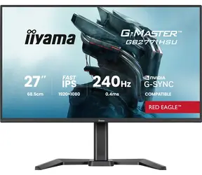 27" IIYAMA G-Master GB2771HSU-B1 černá / LED / IPS / 1920 x 1080 / 16:9 / 0.4 ms / 1000:1 / 350cd-m2 / VESA