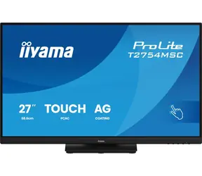27" IIYAMA ProLite T2754MSC-B2AG černá / LED / IPS Touch / 1920 x 1080 / 16:9 / 4 ms / 1000:1 / 300cd-m2 / VESA